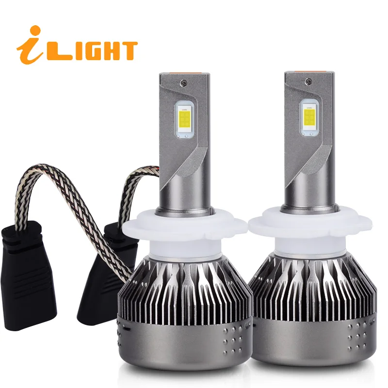 

iLight H4 Led Bulb H7 LED Bulb Car Fog Lights H4 Lamp HB3 9005 HB4 9006 H11 H9 H8 H1 12V 72W 7600LM Automobiles 6500K 530E