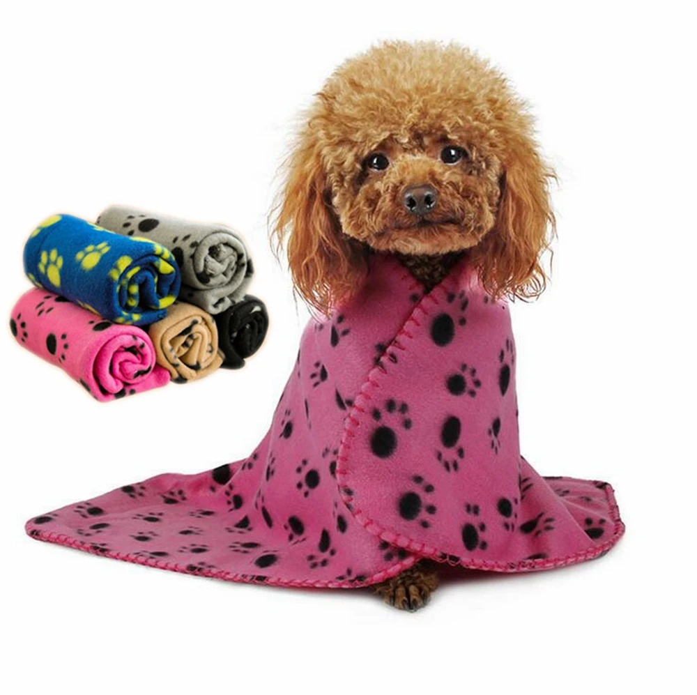 

LARGE PET BLANKET FOR DOG CAT BED . SOFT FLEECE NEW S/M