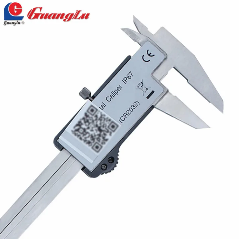 US $76.59 GUANGLU Digital Caliper IP67 WaterProof 0150200300mm Electronic Micrometer Vernier Caliper Measure Tools