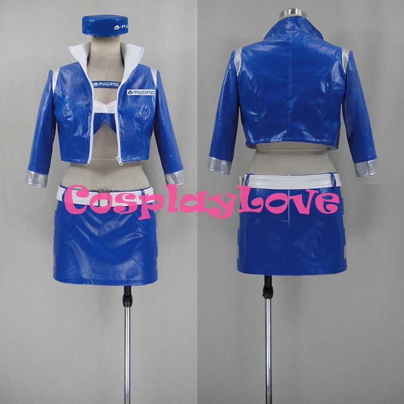 Сделанный на заказ японский аниме Love Live! Костюм для косплея Sonoda Umi Racing |