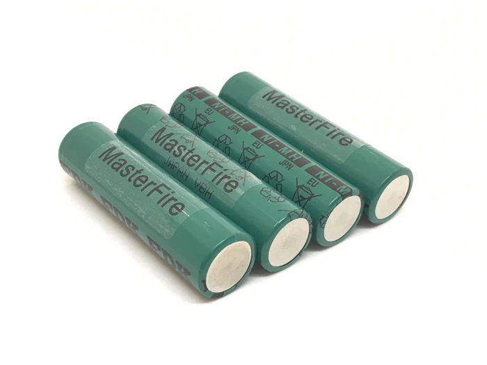 MasterFire 18670 FDK 4500mah HR-4/3FAU NiMH 1,2 V батарея ячейка Ni-MH батареи