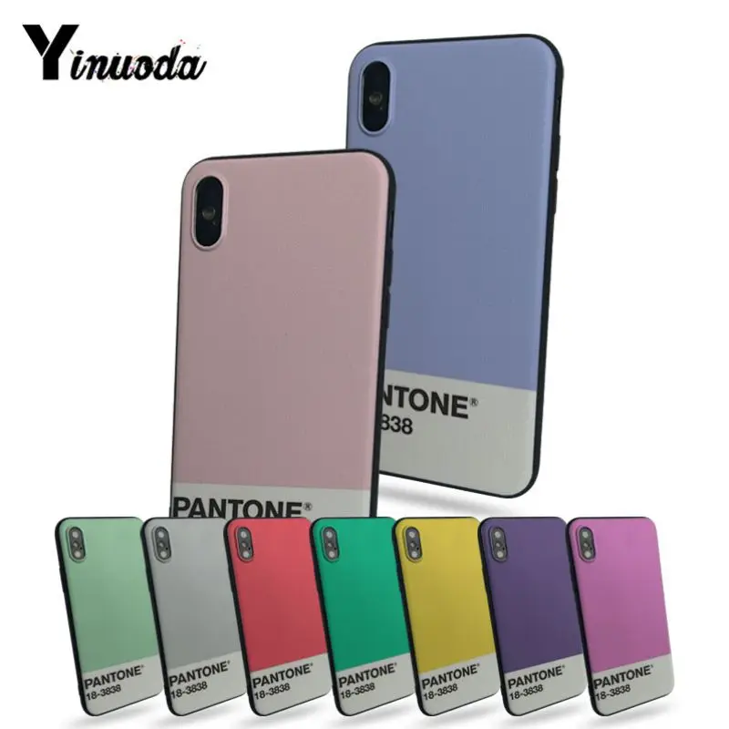 

Yinuoda Pantone Diy Luxury High-end Protector phone Case For iphone 8 8plus 7 7plus 6 6plus 5 5s 5c SE Mobile cover