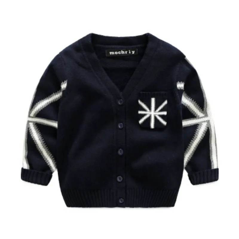 Baby Boys Cardigan Sweater Boy Cardigans Word Line Unlined Children