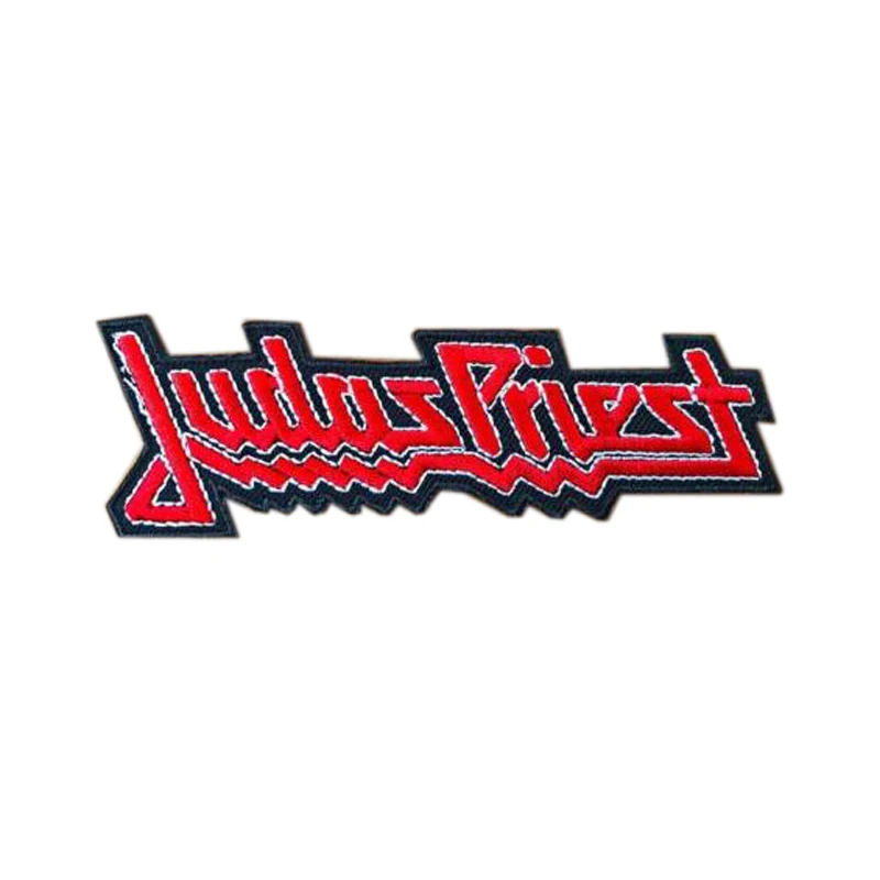 Judas Priest пришить железную пластырь рок-группа логотип тяжелый металл жесткая музыка вышитые сумки для одежды материал