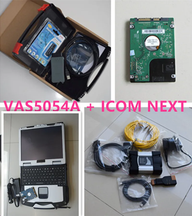 Полный чип 5054A OKI ODIS V6.2 с инструментами протокола UDS и ICOM NEXT для BMW ноутбуком CF30 4G