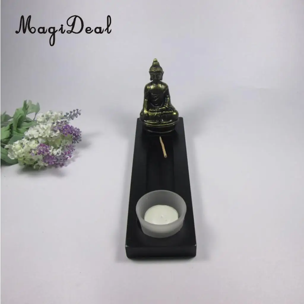 Чайный светильник MagiDeal Zen Sand Garden держатель для буддийских свечей фэн шуй
