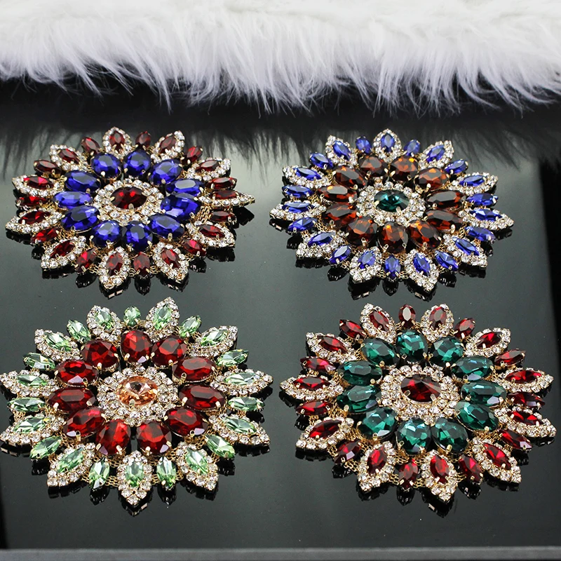 

Hand nail bead 3D patch cloth tiling glass drill shoe socks DIY decorative accessories patch applique