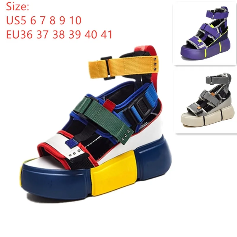 SWONCO Women's Sandals 2019 Summer High Heels Sandals For Women Chunky Sandal Womens Wedge Platform Shoes Casual Summer Sandal SWONCO Women's Sandals 2019 Summer High Heels Sandals For Women Chunky Sandal Womens Wedge Platform Shoes Casual Summer Sandal