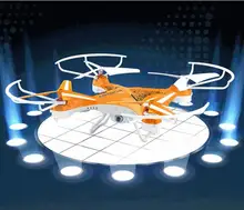 High cost performance super cool Attop YD-829 2.4G 4CH Gyro RTF RC Quadcopter Drone 3D 360 Flips One Key Lock Headless UFO
