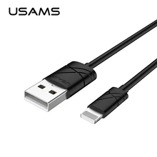 USAMS Usb Кабель Для iPhone Кабель, USB Зарядное Устройство Кабель Для iPhone 5 6 S i6 i5 iPad air Мобильного Телефона Кабель с iOS 10 для iPhone 7