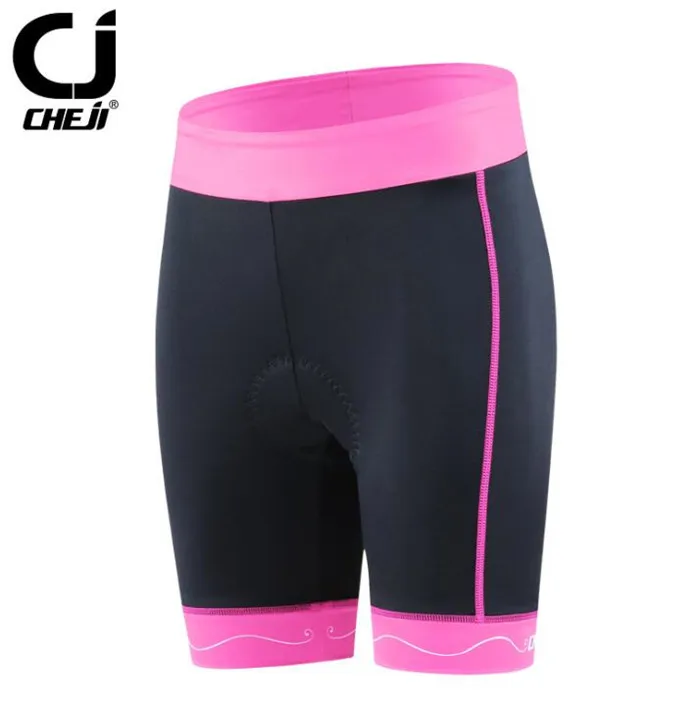 CHEJI New Arrival Womens Cycling Shorts Sport CHEJI Team Bicycle Riding Underwear Bike Padded Shorts Tight Size S-XXL CHEJI New Arrival Womens Cycling Shorts Sport CHEJI Team Bicycle Riding Underwear Bike Padded Shorts Tight Size S-XXL