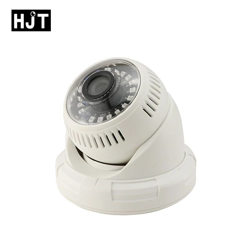 

HJT POE Audio HJT HD 720P 1.0MP IP Camera Micro Array 18LED Night IR-Cut H.264 CCTV ONVIF RTSP FTP Indoor Security Network P2P