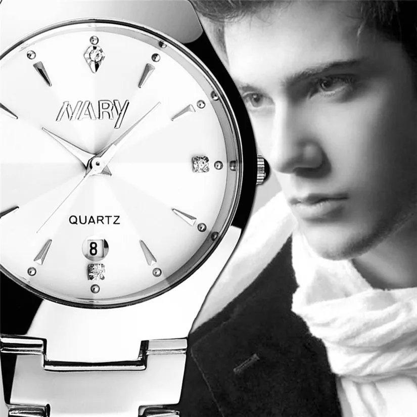 

Perfect Gift 1PC Luxury Men Single Calendar Quartz Stainless Steel Date Wrist Watches  Levert Dropship Dec23