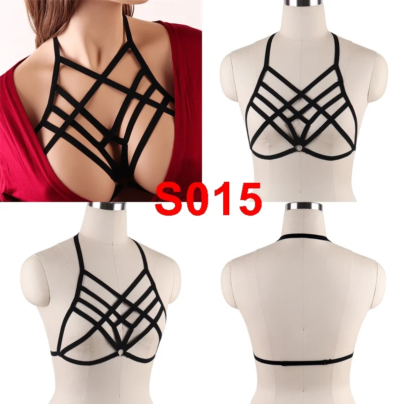 

Body Harness Bra Sexy Ladies festival Women Fetish Chest Bondage Lingerie Erotic Gothic Garter Belt Suspenders Soft Plus Size