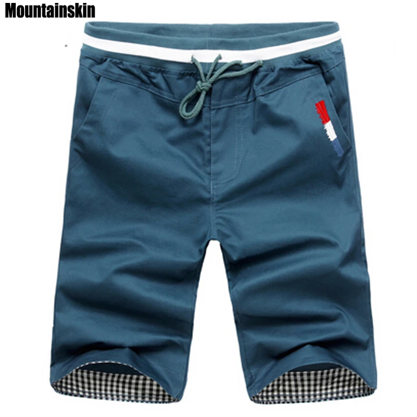 Mountainskin 2019 Новая мода Для мужчин s укороченные штаны хлопок Jogger Для мужчин Корея хип-хоп шаровары на открытом воздухе весенние и летние