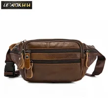 Модная качественная кожаная мужская сумка через плечо, дизайнерская Повседневная сумка для путешествий, чехол для телефона, сумка для путешествий, сумка на пояс для мужчин 004c