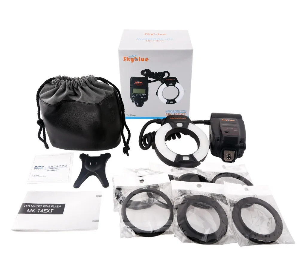 MEKE Meike MK-14EXT E-TTL Macro LED Ring Flash