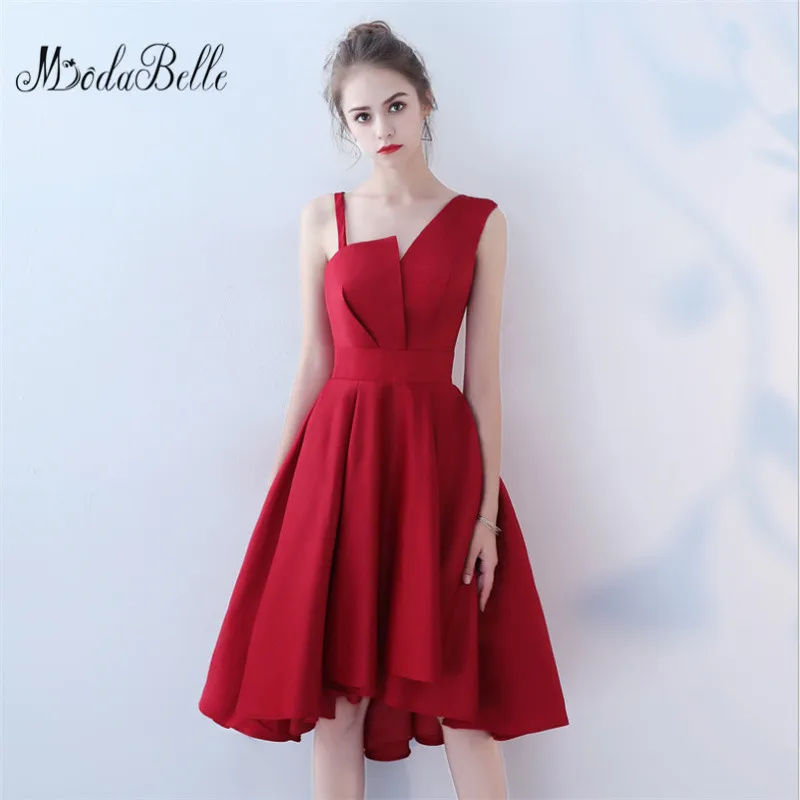 Modabelle асимметричное бальное платье с коротким рукавом вечерние платья 2018