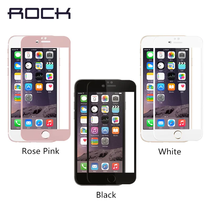 for apple iphone 6 6s tempered glass original rock 9h for apple iphone 6 6s tempered glass original rock 9h