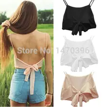 Корейские модные женские свободные шифоновые топы без рукавов Повседневная Блузка на бретелях