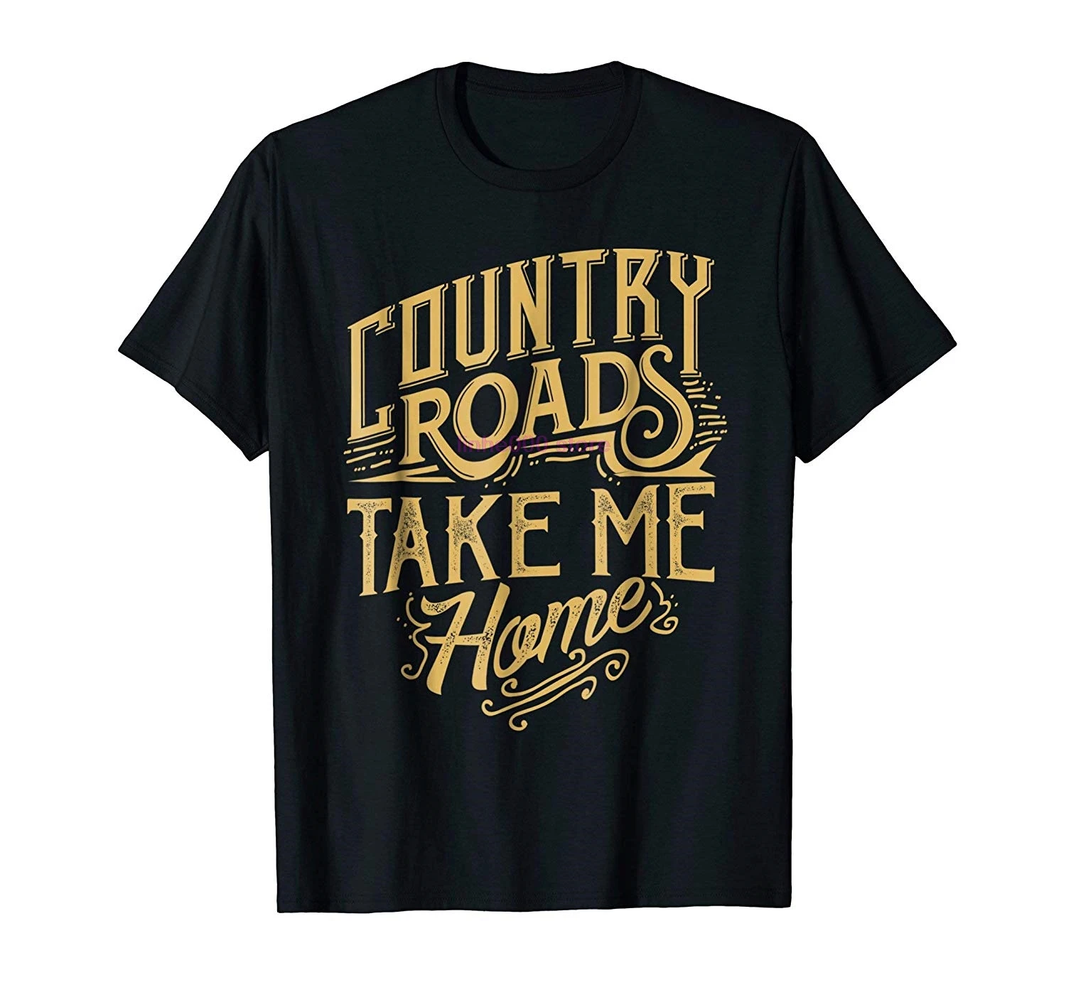 

GILDAN brand men shirt Country Roads Take Me Home T shirt