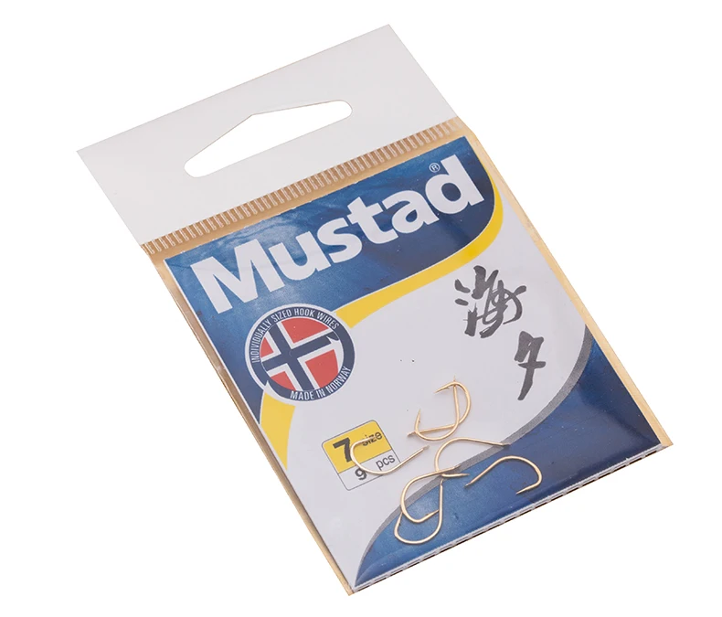 1 упаковка mustad Рыбалка Крючки 13100SP-GL Высокоуглеродистая сталь Золото колючий крючок Приманка телескопическая Мягкая приманка Держатель Рыболовные снасти Pesca