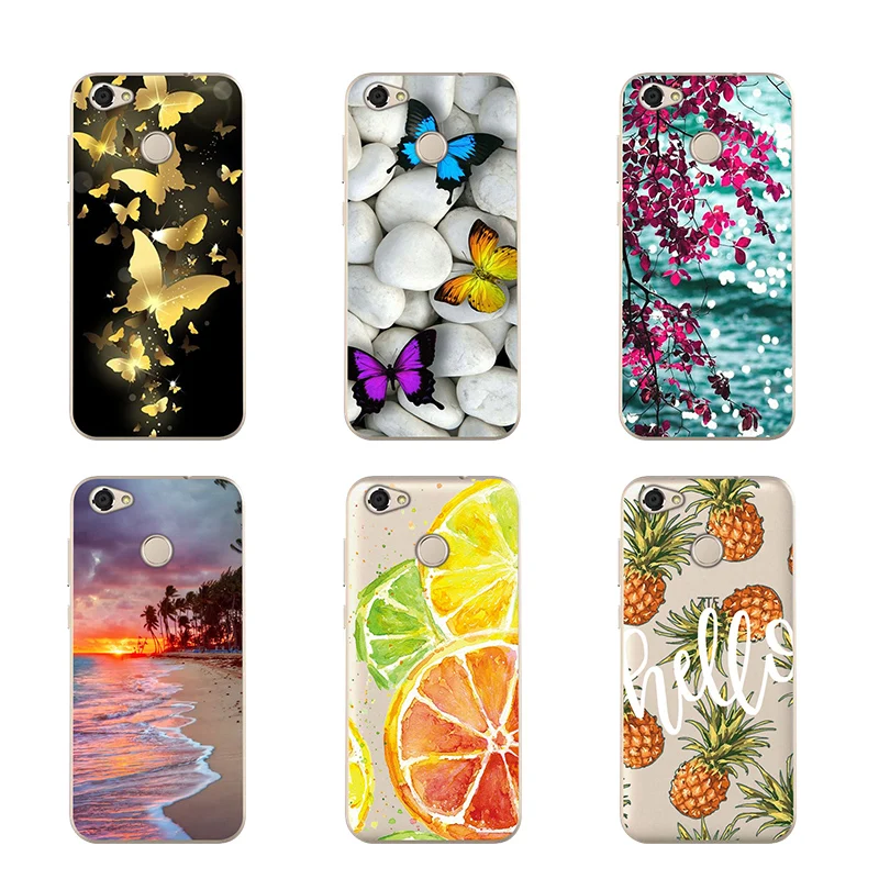 

Fanatu 5.2" ZTE Blade A6 Case Cover Silicone Soft ZTE A6 A0620 Phone Protector Back TPU ZTE Blade A 6 Print Colorful Fundas