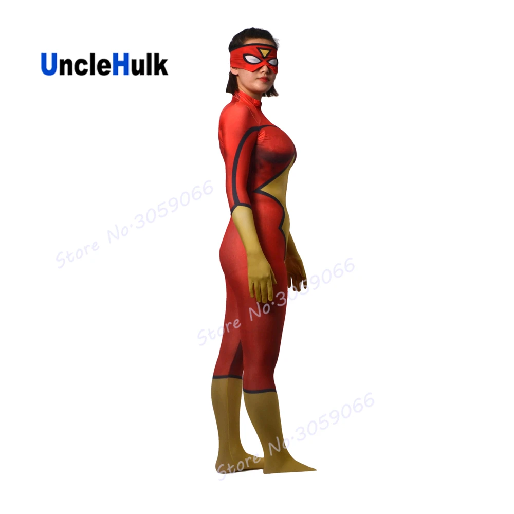 Человек-паук Zentai лайкра косплей костюм без паутины | UncleHulk