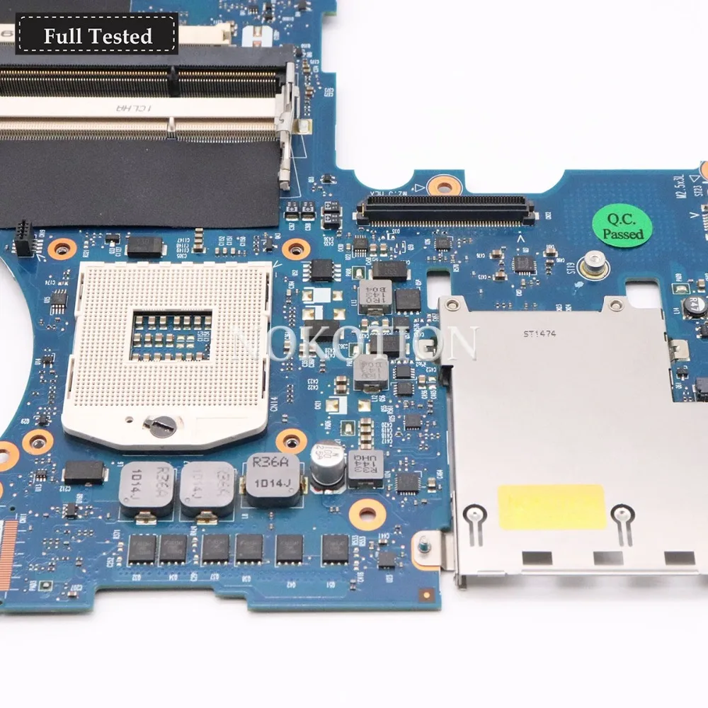 NOKOTION PC اللوحة الأم 652509-001 ل إتش بي EliteBook 8760 W اللوحة المحمول HM76 DDR3 كامل اختبار 100% العمل