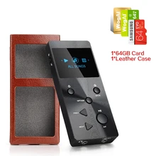 XDUOO X3 Professional Lossless Music MP3 Player HIFI Audio Music Player 64GB Card+leather Case HD OLED Screen Max 256GB 3 colors