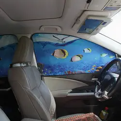 Автомобиль мультфильм Магнитная крышка автомобиля занавеска от солнца окна солнцезащитный козырек протектор