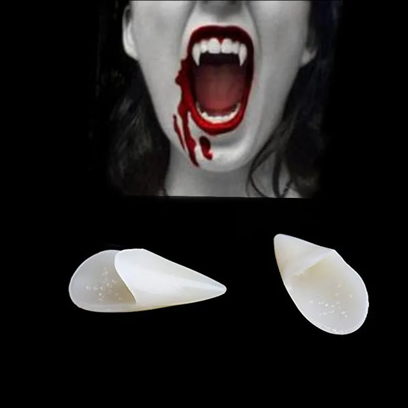 6 Styles Size Halloween Horrific Fangs Spoof Sharp Teeth Party