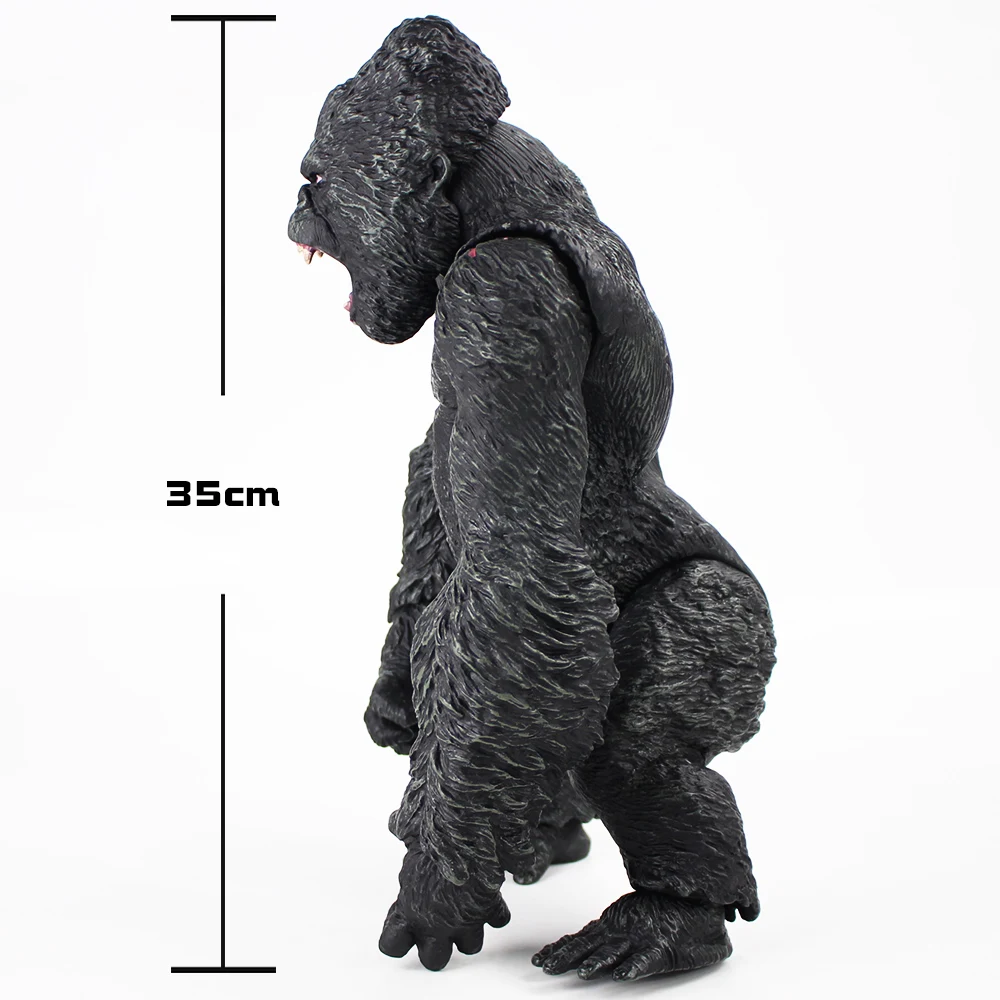 35 см King Kong Skull lsland Gorilla обезьяна фигурка модель игрушки