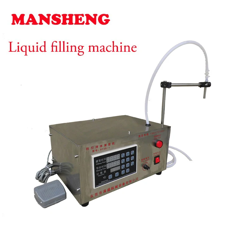 Машина для наполнения жидкостей раствор эфирного масла высокая точность без утечки Полуавтоматическая упаковочная машина