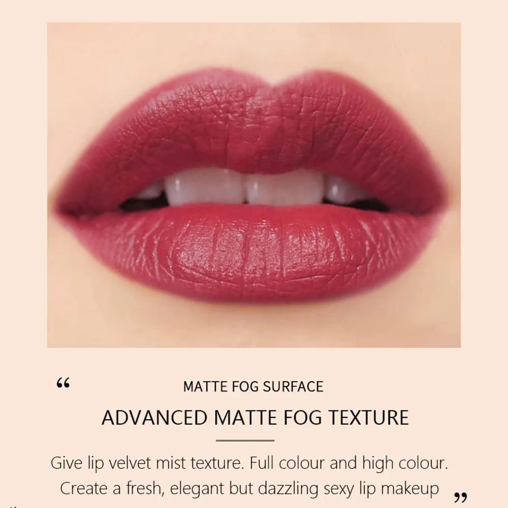 Makeup Set Matte Lipstick 5PCS Waterproof Velvet Lipstick Sexy Red Lip Tint Long Lasting Lip Stick Cosmetic Set Woman Beauty
