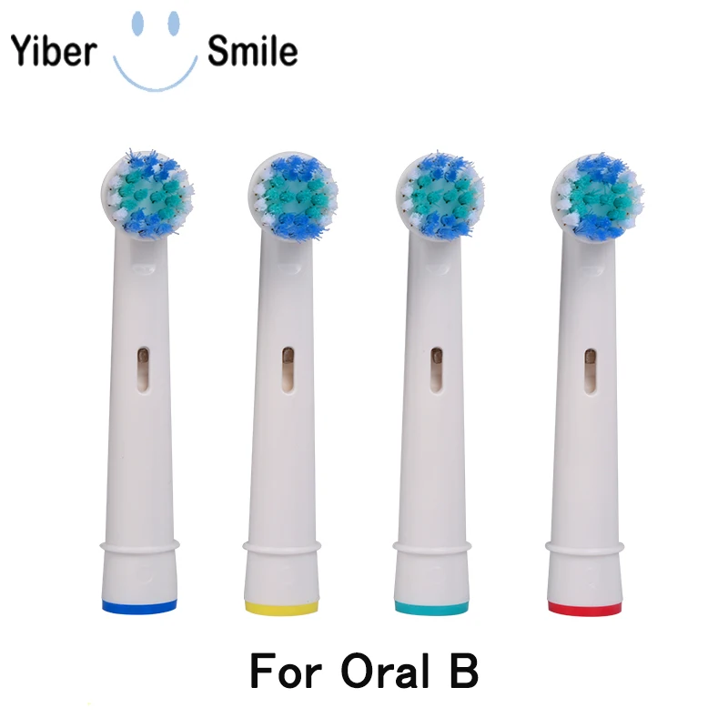 

4x Replacement Brush Heads For Oral-B Electric Toothbrush Soft Bristle Whitening Brush Head for Toothbrush oral b Nozzles