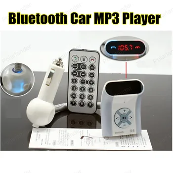 

New Smartphone BluetoothMP3 Player Handsfree Car Kit Dual USB Charger FM Transmitter Handsfree with Micro SD/TF Card Reader