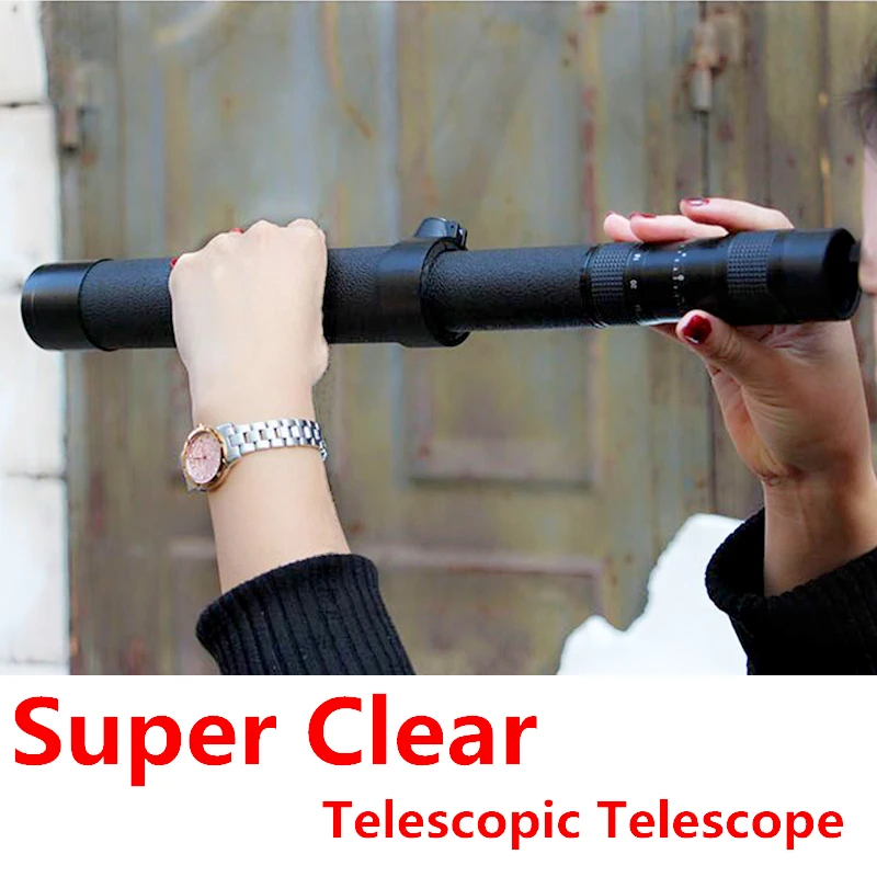 8-24x40 hd تلسكوب المعدنية المهنية طويلة المدى التكبير الصيد كامب التنزه تلسكوبي الإكتشاف نطاق أحادي مشاهدة القمر الطيور