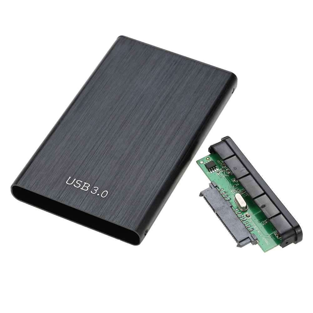 Супер Скорость 6 Гбит/с Алюминий 2 ТБ 2," SATA SSD HDD жесткий диск с USB 3,0 адаптер конвертера карты внешний чехол Caddy+ USB кабель