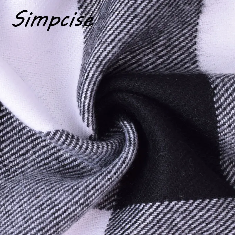 wool scarf mens New Fashion Brand Plaid Scarf Men Scarf Winter Warm Tartan Scarf Foulard Black Color A3A17532 paul smith scarves