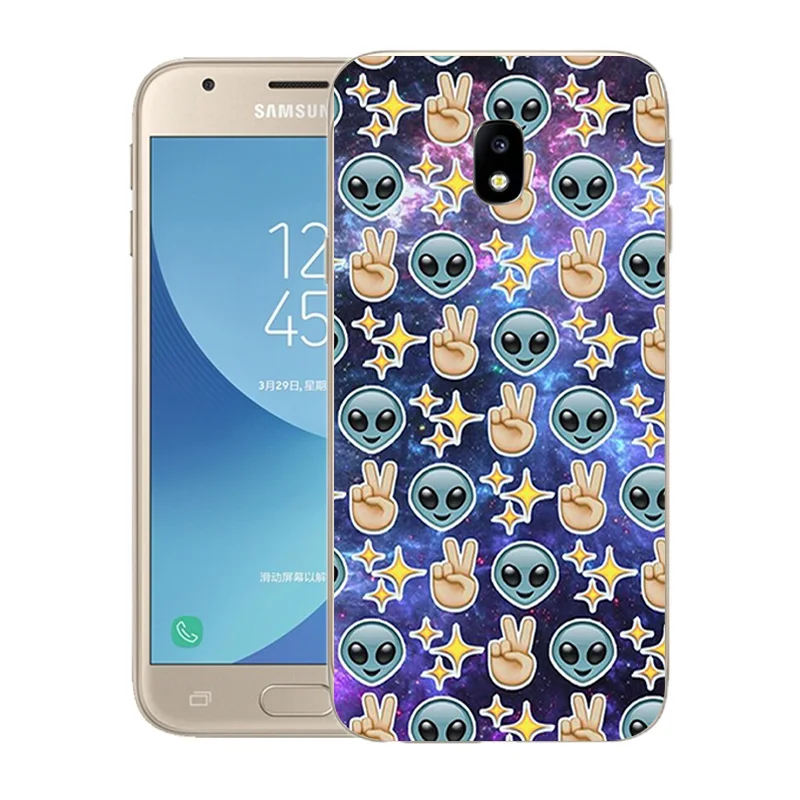 Мягкий силиконовый чехол для телефона Samsung J3 2017 J3(7) с принтом Galaxy J330F DS 5 0 дюйма