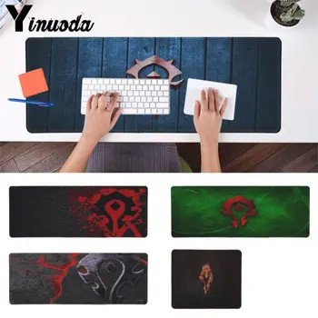 

Yinuoda Your Own Mats horde Rubber PC Computer Gaming mousepad Computer Laptop Anime extended mouse pad muismat gaming