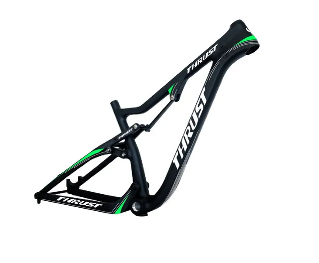Cheap Mountain Bike Frame 177*12 hub size suspension shock MTB frame Full suspension frames ,30.9mm suspension Mountain bike frames