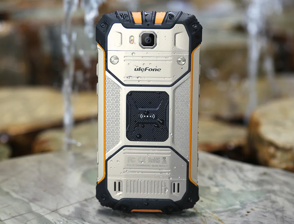 Ulefone Armor 2 4G смартфон 5,0 дюймов 6 ГБ ОЗУ 64 Гб ПЗУ Android 7,0 Восьмиядерный 2,6 ГГц IP68 Водонепроницаемый NFC 16MP мобильный телефон