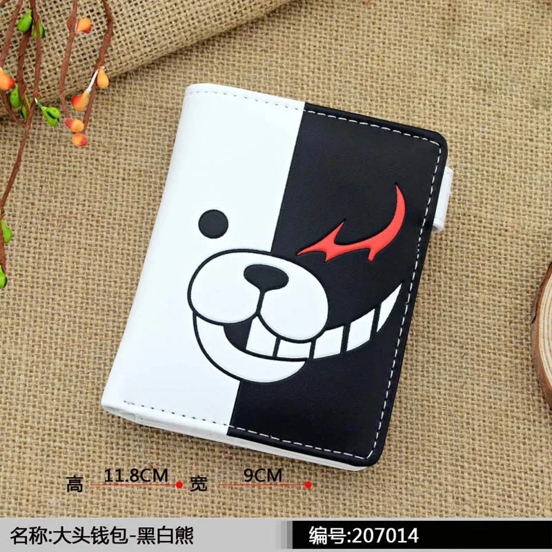 Аниме фигурки кошелек Death Note/monokuma/Тоторо/Кумамон/Пикачу Косплей кошелек с карманом для монет держатель кредитной карты