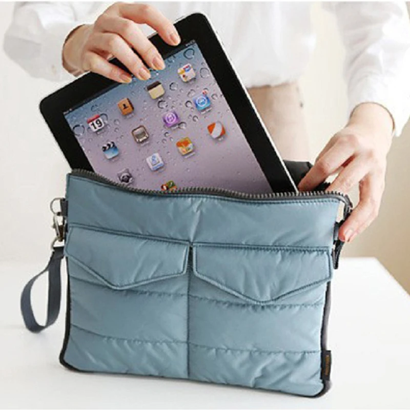 Travel Computer Clutch Tote Organizer Bags Pouch Soft Storage Case