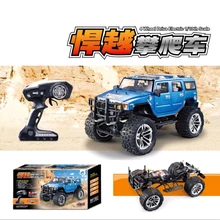RC автомобиль восхождение Грузовик Рок Гусеничный P403 P404 1:10 2,4 г моделирование Bigfoot 4WD Water proof дистанционного Управление скалолазание автомобилей