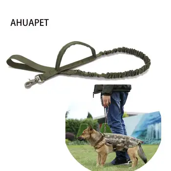 

Police Tactical Leash Nylon Leash Dog Training Bungee Dog Leash Running Belt Tactical Multi-Function Versatile Adjustable E