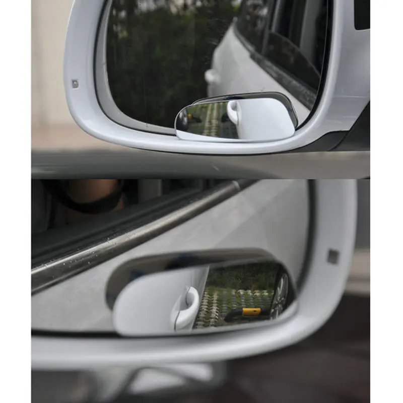 

DEDC Car Vehicle Blind Spot Dead Zone Mirror Rear View Mirror Small Round Mirror Auto Side 360 Wide Angle Round Convex Mirror