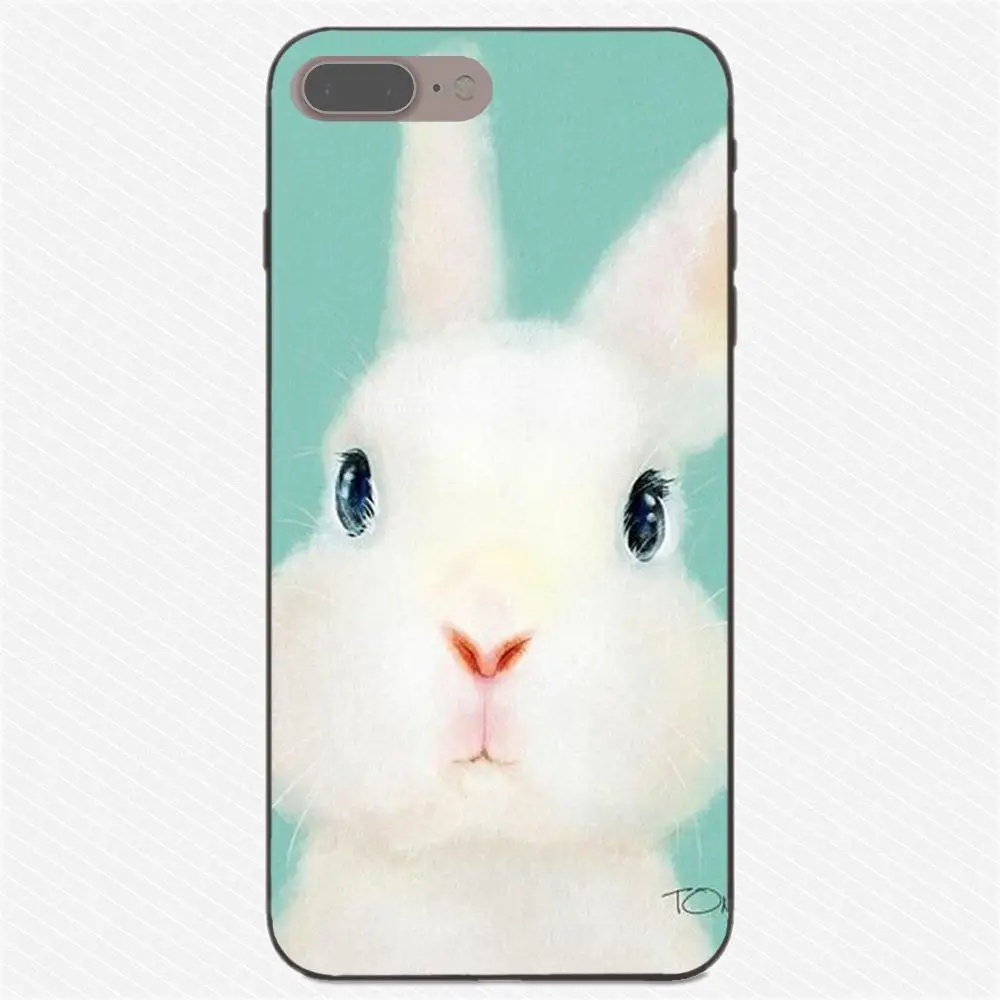 Мягкий роскошный из ТПУ для Xiaomi Redmi Note 2 3 4 4A 4X 5 5A 6 6A Plus Pro S2 Y2 кролик мышь Хомяк